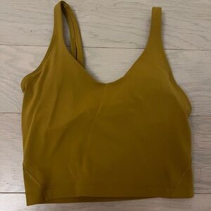 Lululemon Mustard Yellow Align Tank